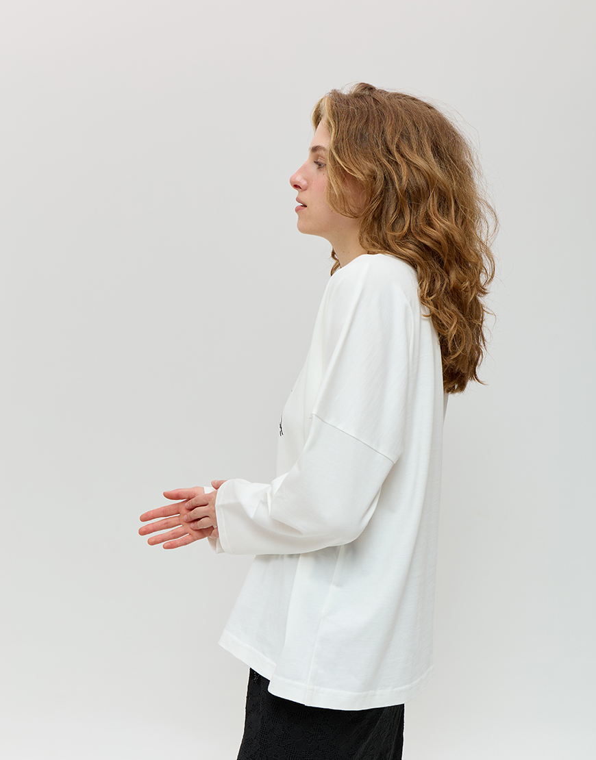 IMG_4958 Бавовняний лонгслів ANNA YAKOVENKO (AY_4031) - фото 3