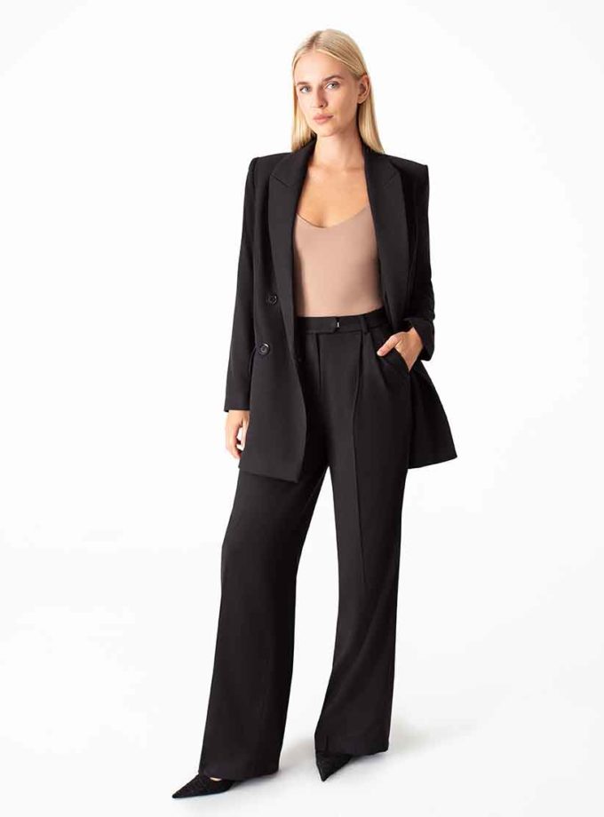 Oversize піджак чорний MAGNETIC (MGN_1810BK)