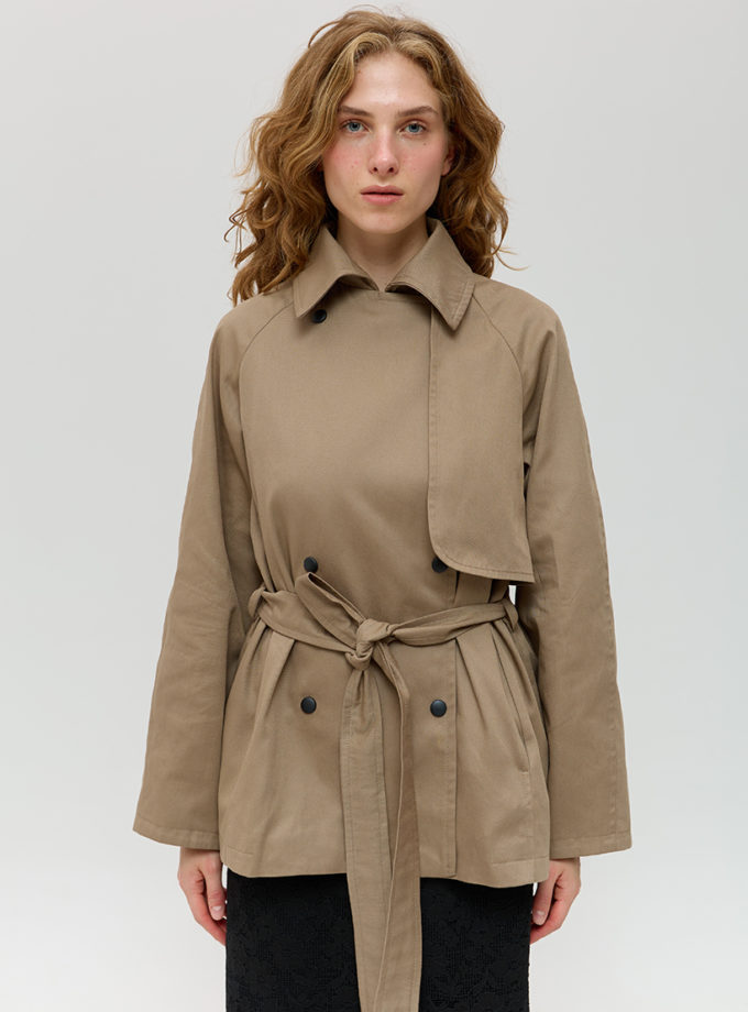 Короткий тренч ANNA YAKOVENKO (AY_4032)