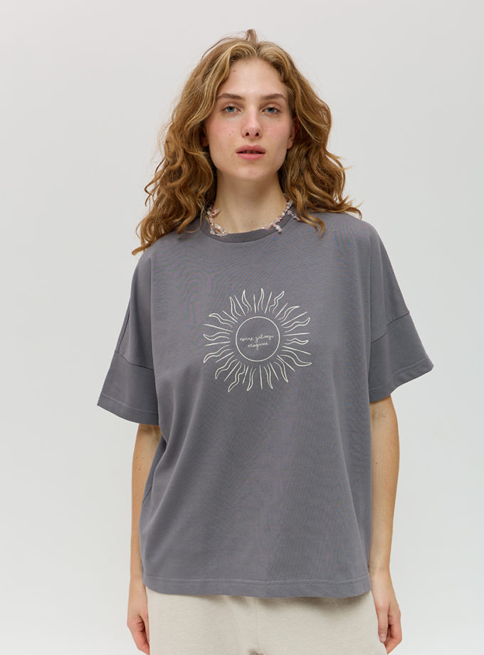 Бавовняна футболка ANNA YAKOVENKO (AY_4012)