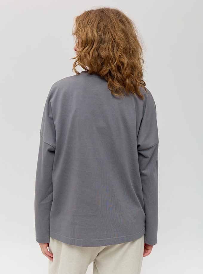 Бавовняний лонгслів ANNA YAKOVENKO (AY_4018)