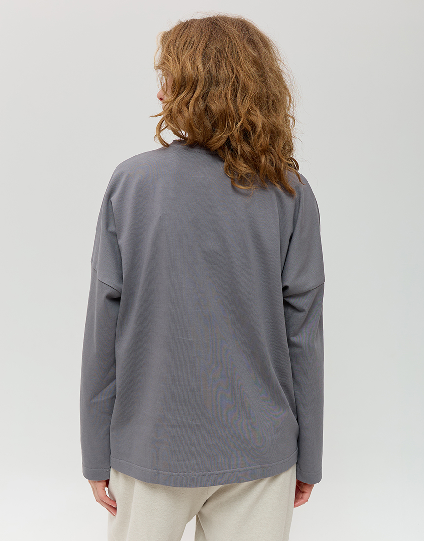 IMG_5230 Бавовняний лонгслів ANNA YAKOVENKO (AY_4018) - фото 2