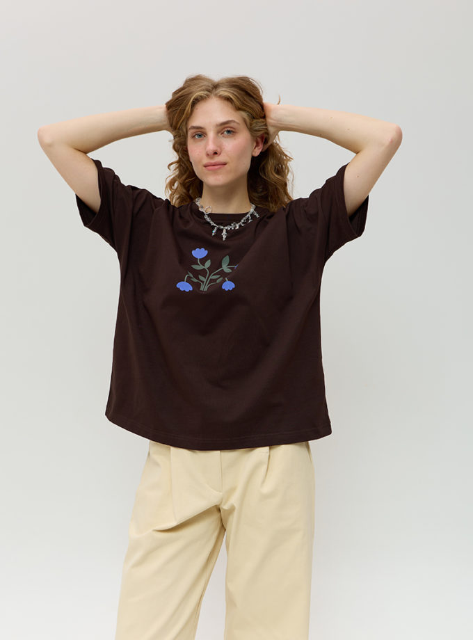 Бавовняна футболка ANNA YAKOVENKO (AY_4011)