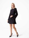 Сукня гофре міні чорна MAGNETIC (MGN_1742BK) - фото 5