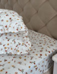 Комплект постільної білизни Pretty flowers з рюшами BEDCLOZZZES (BEDCLZ_3921-1-2-3-1-1-1)