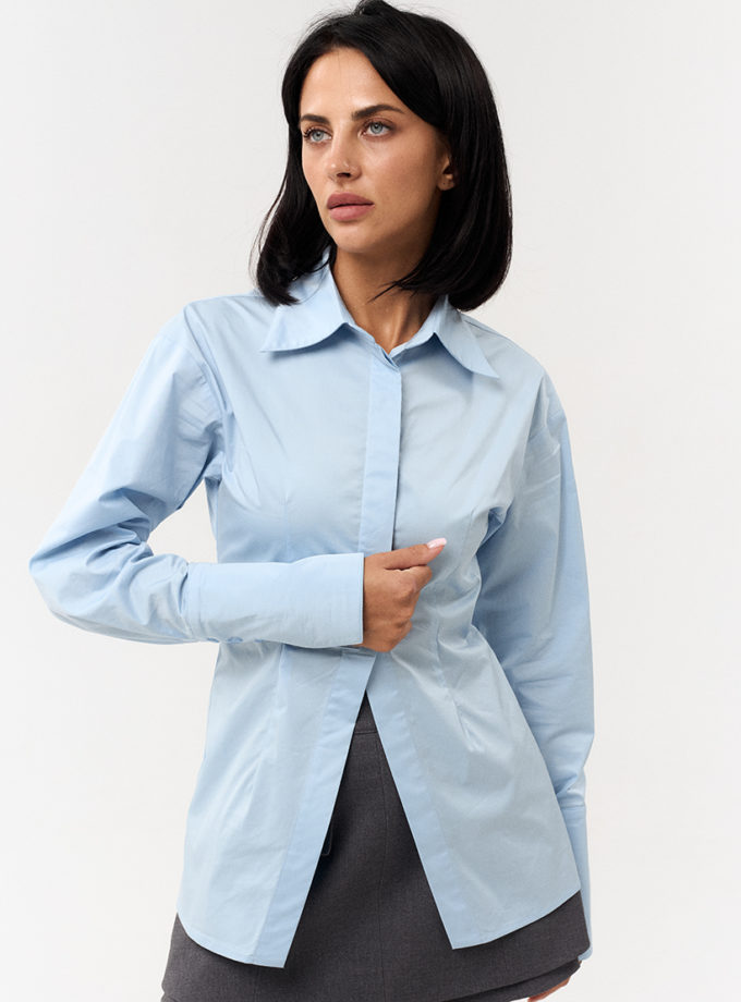 Сорочка блакитна силуетна TWINSIS CLOTHES (TW_NQ_SS 004500)
