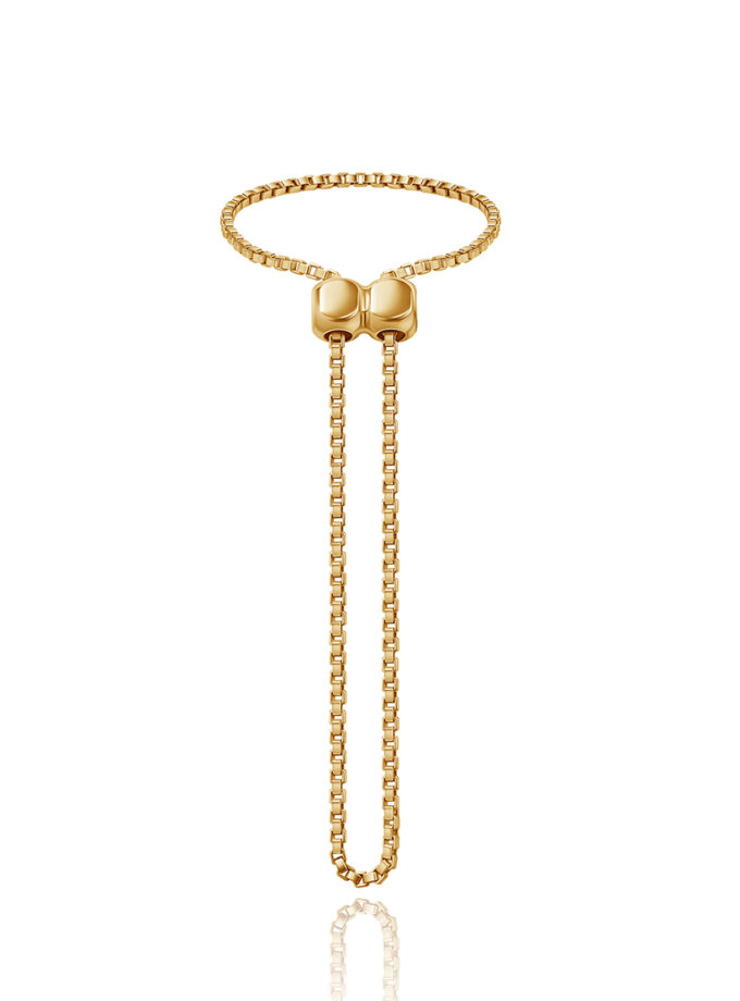 Каблучка 3-в-1 Урбе зі срібла в позолоті ORXATA.JEWELRY (ORX_ring_urbe_gp)