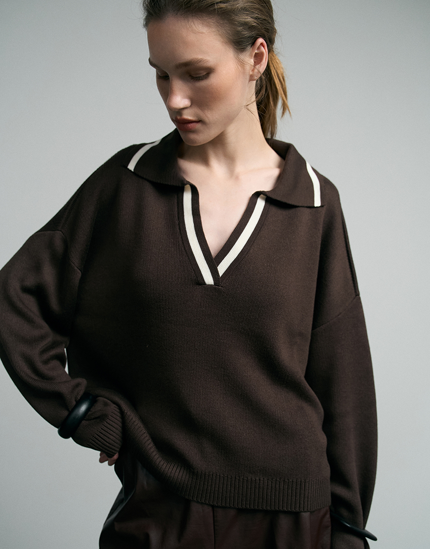 Безымянный кадр0814 Поло Base chocolate SAVOUR (SVR_JR-1214_ch) - фото 4