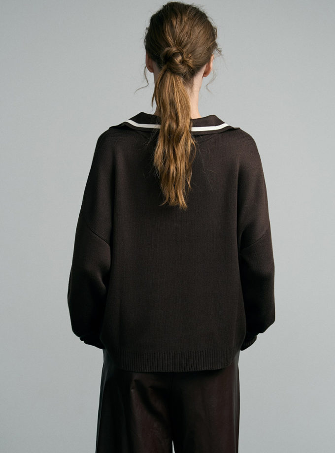 Поло Base chocolate SAVOUR (SVR_JR-1214_ch)