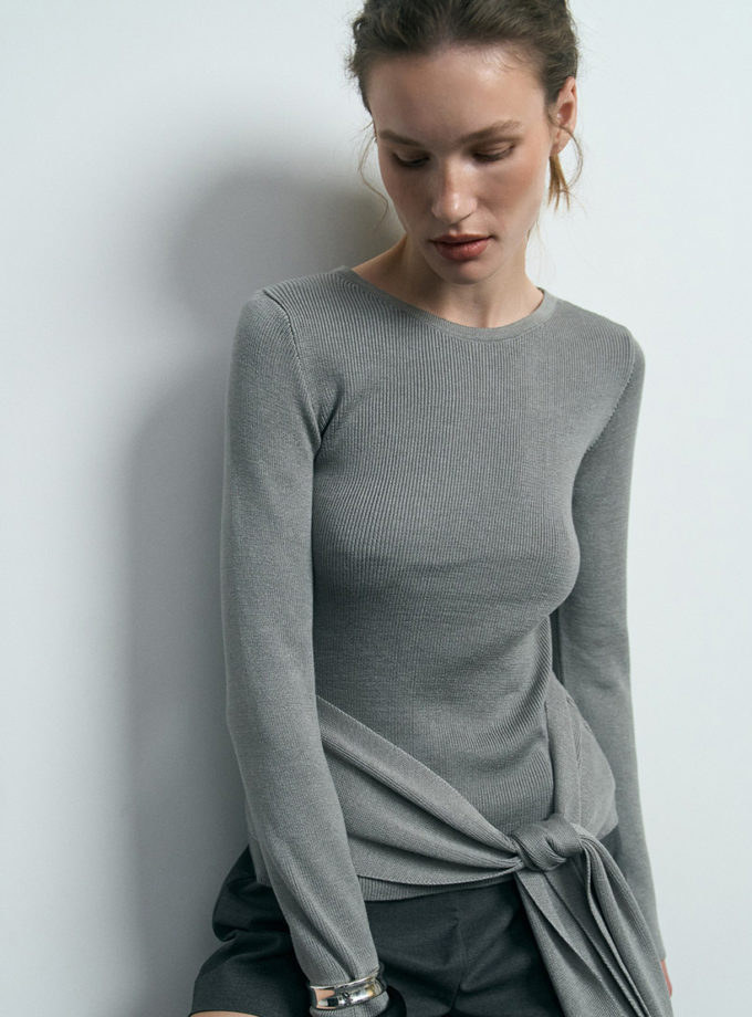 Лонгслів Essence stone gray SAVOUR (SVR_JR-1331_gr)