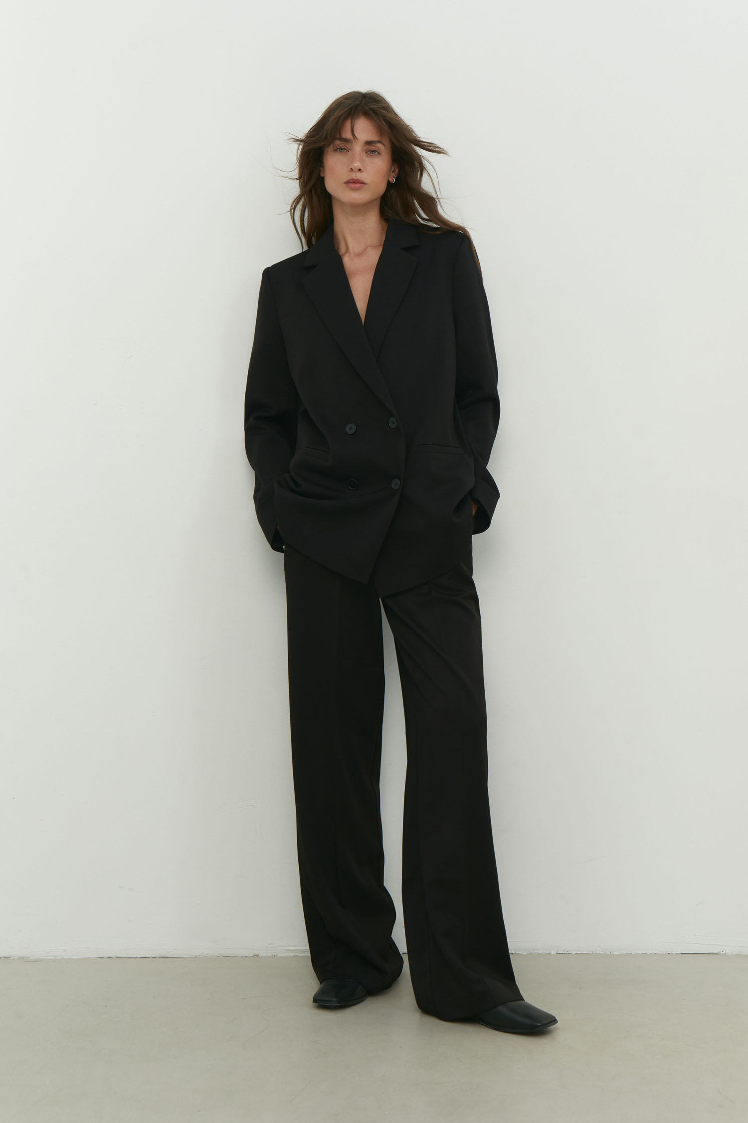 0063000-2 Жакет оверсайз чорний Modena THE LACE (TLA_0063000) - фото 2