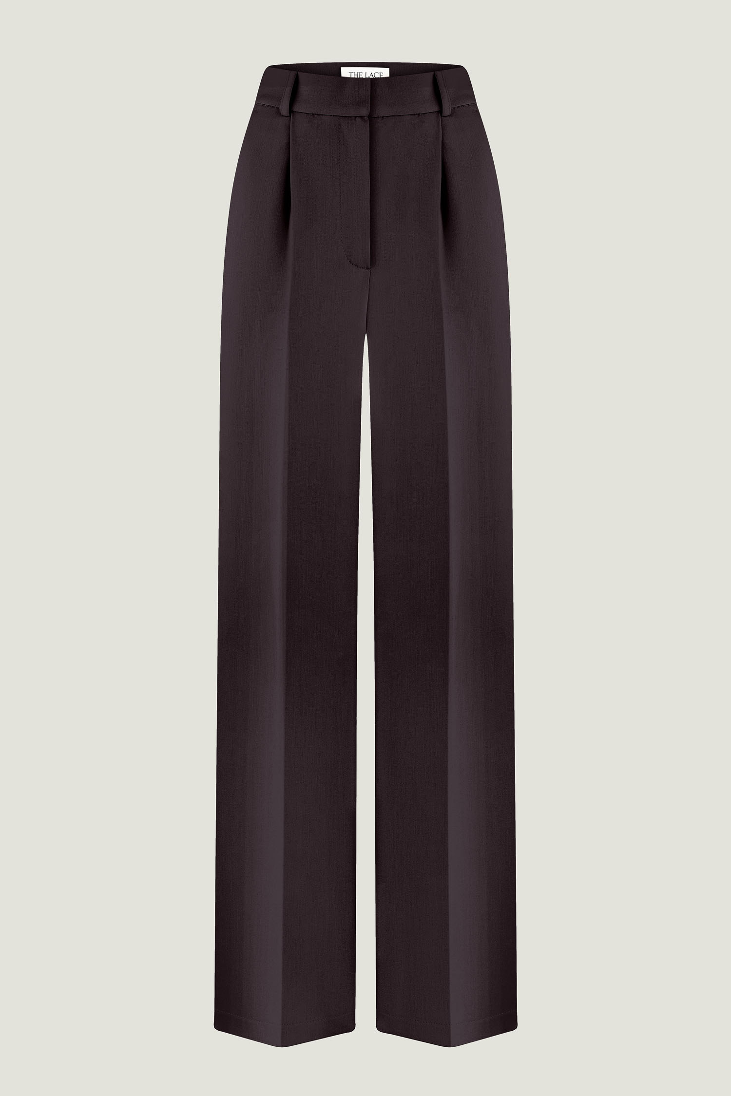 0069519-6 Брюки палаццо шоколадні Modena THE LACE (TLA_0069519) - фото 6