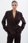 Жакет оверсайз шоколадний Modena THE LACE (TLA_0069537) - фото 7