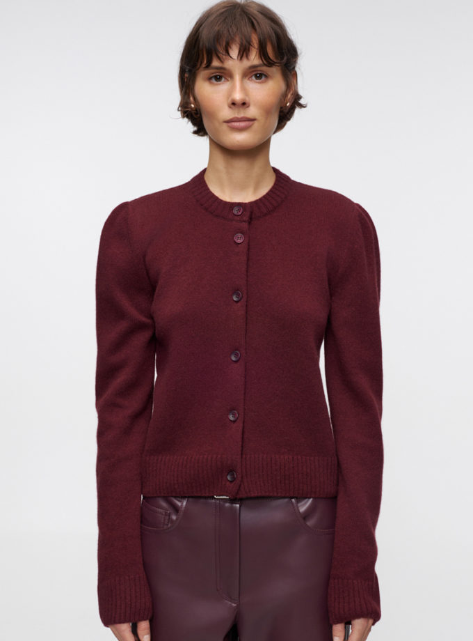 Кардиган Autumn Wine Wool IAM (IM_ATMN/WN/WL/CRDGN)