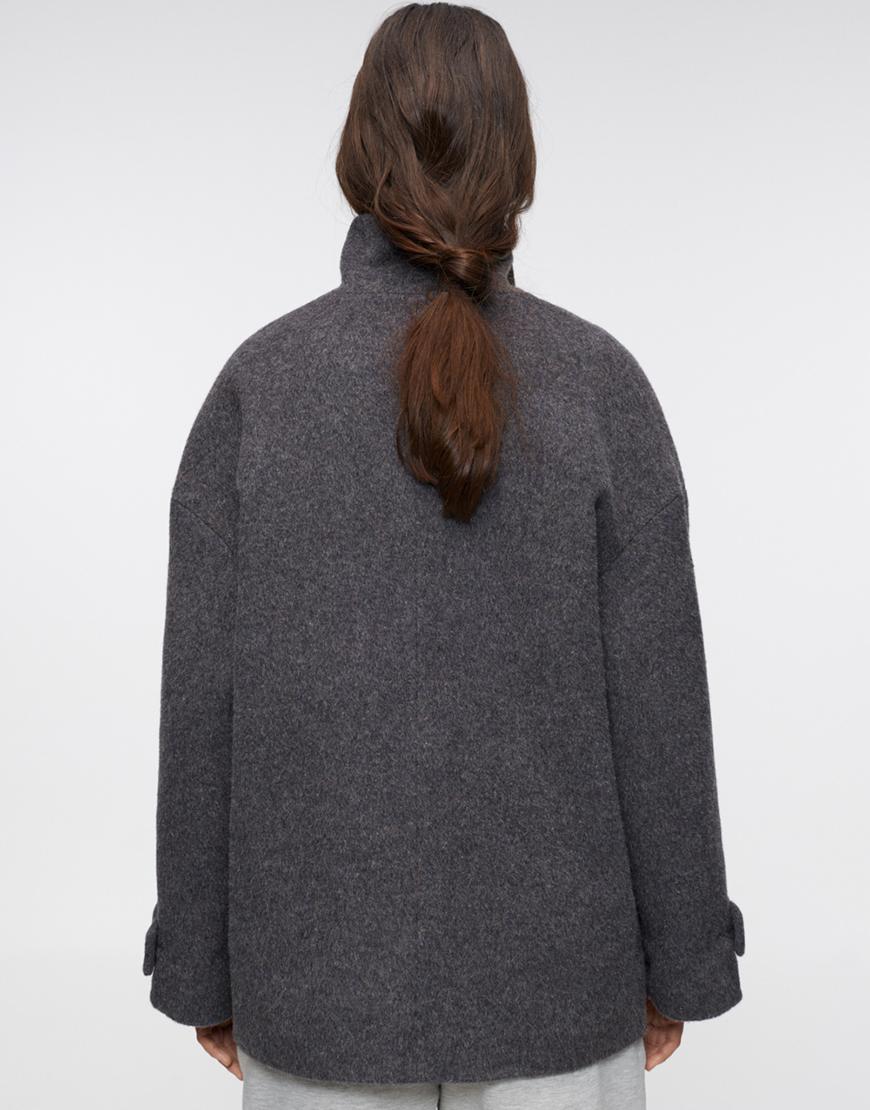 058 Пальто Misty Morning Stand Collar IAM (IM_MST/MRNNG/STND/CLLR/CT) - фото 2