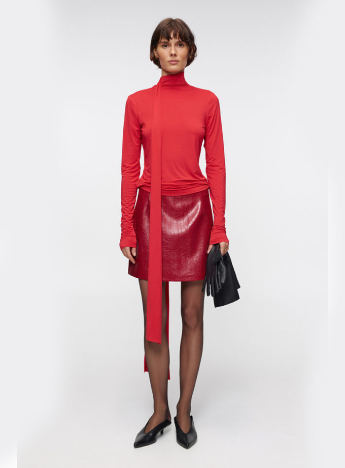 Спідниця Autumn Wine Leather IAM (IM_ATMN/WN/LTHR/SKRT)