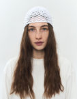 Шапка ажурна біла IN.WOVEN (INWVN_SHA_AJ_32_wh_s) - фото 2