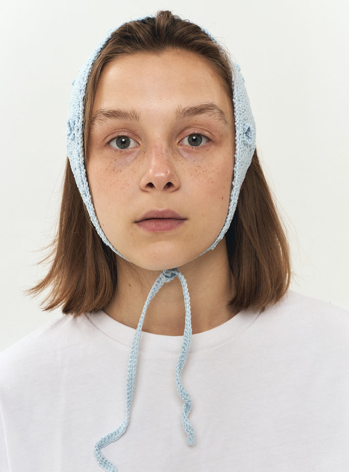 Косинка з квітами блакитна IN.WOVEN (INWVN_KOS_FLW_31_bl_s)