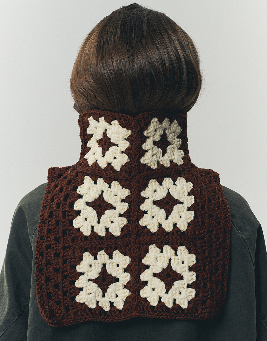 0K5A9851 Манішка кроше коричнева IN.WOVEN (INWVN_MAN_CRS_21_br_w) - фото 4