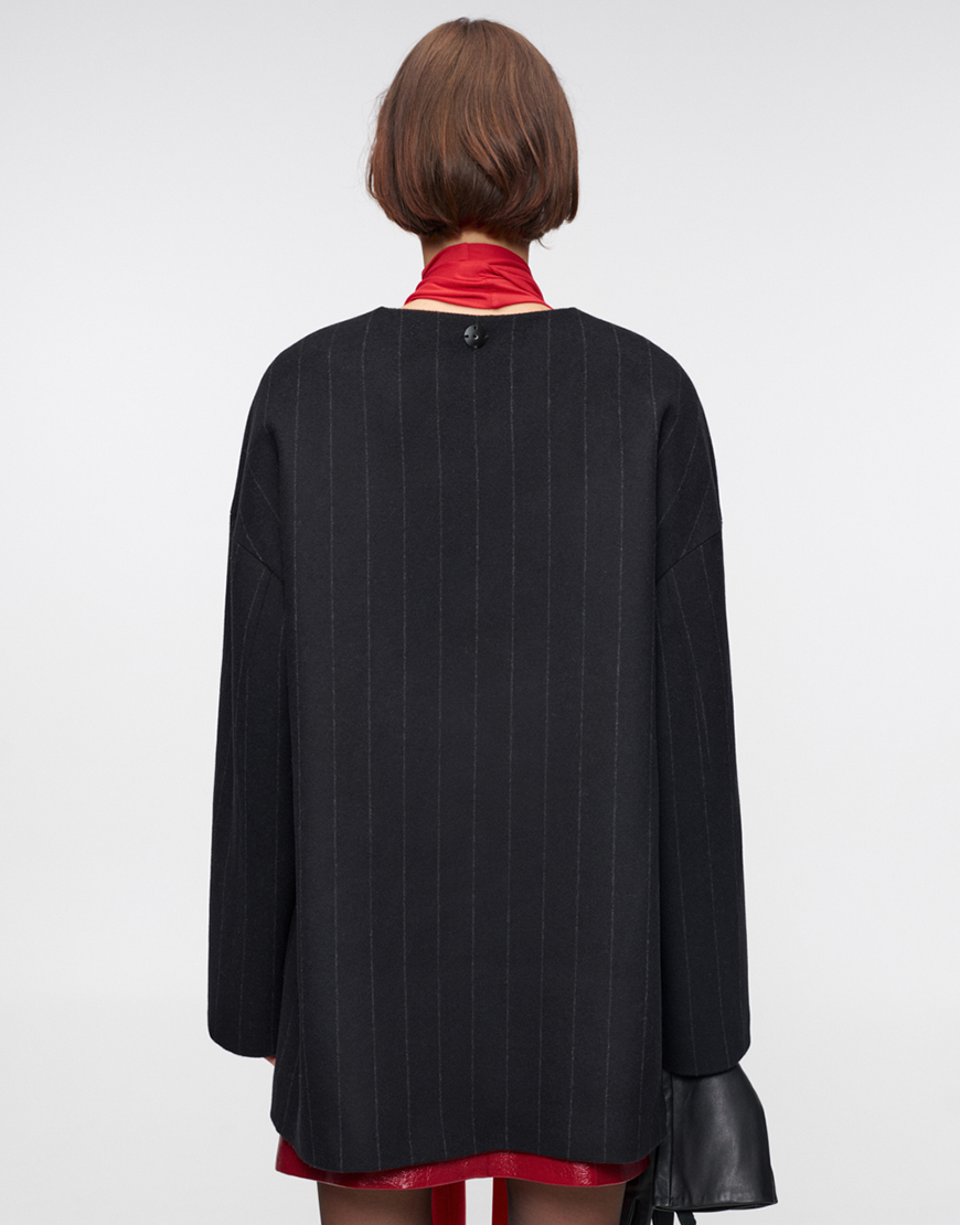 100 Пальто Eclipse Striped Cashmere IAM (IM_ECLPS/STRPD/CSHMR/CT) - фото 2