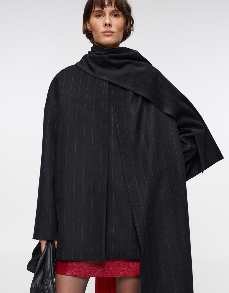 102 Пальто Eclipse Striped Cashmere IAM (IM_ECLPS/STRPD/CSHMR/CT) - фото 4