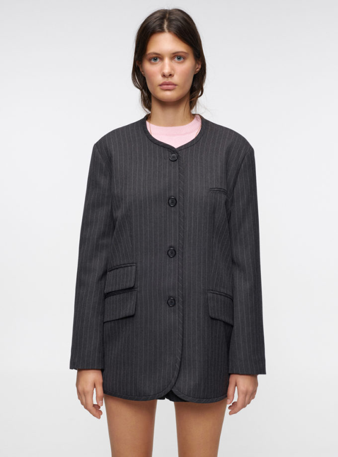 Блейзер Autumn Noir Pinstripe IAM (IM_ATMN/NR/PNSTRP/BLZR)