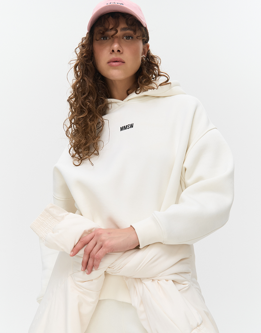 1AK01797 Худі з відстрочкою утеплене W26 молочне MMSW (MMSW_hood-W26-ML) - фото 3