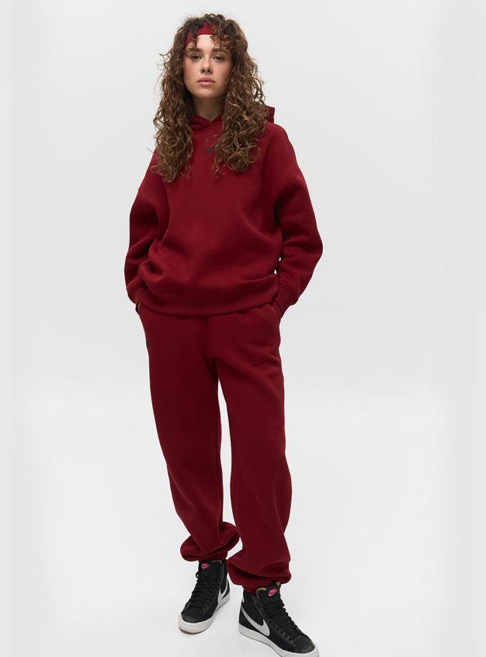 Штани балони утеплені W26 бордо MMSW (MMSW_tr-W26-BG-1)