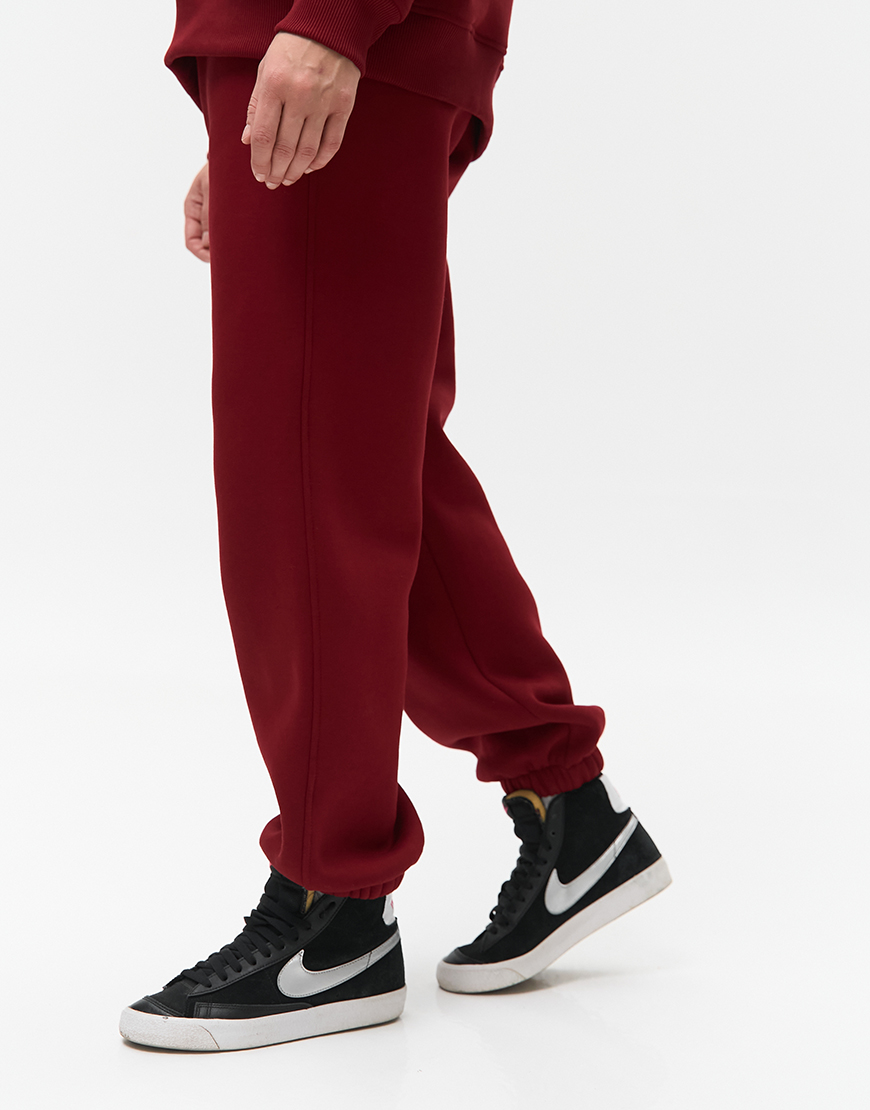 1AK01977 Штани балони утеплені W26 бордо MMSW (MMSW_tr-W26-BG-1) - фото 3