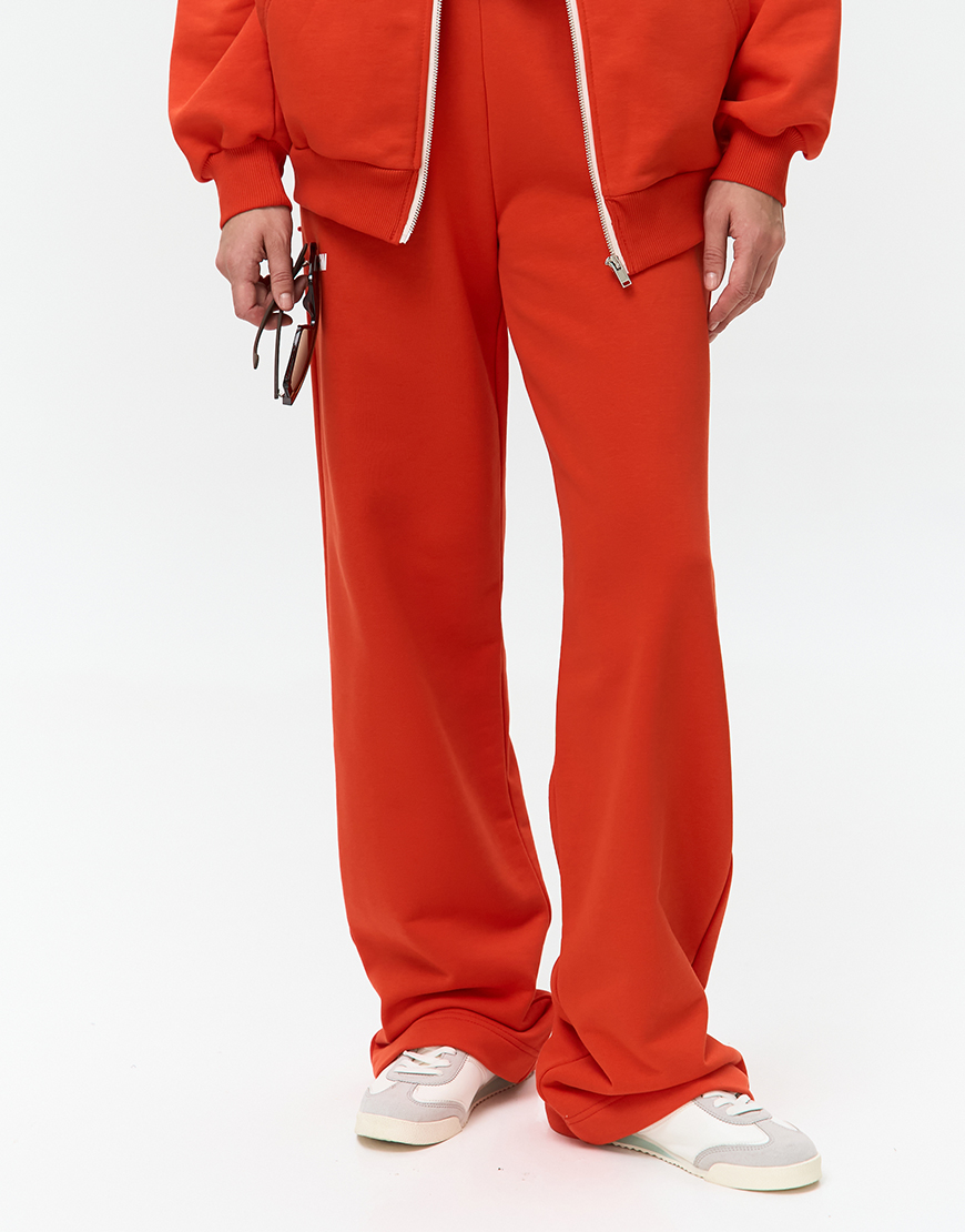1AK02286 Штани рівні SS25 червоні MMSW (MMSW_tr-SS25-RD) - фото 3