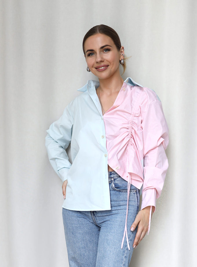 Сорочка кольорова з затяжкою OUN (oun_D24-10)