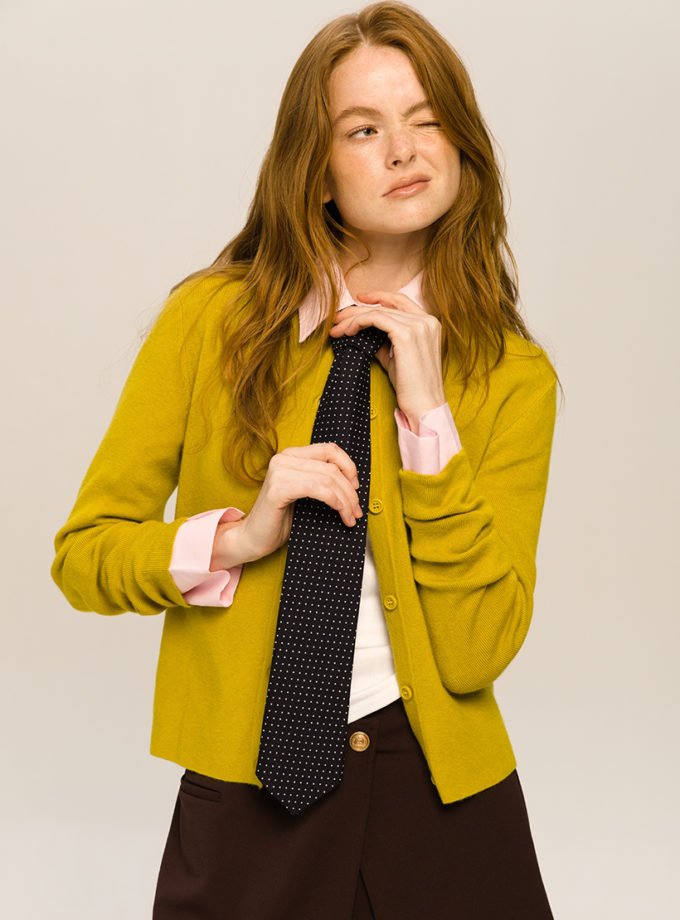 Краватка Unisex Polka White Dot Tie CRAVATTA (CRV_KS_SS42_42)