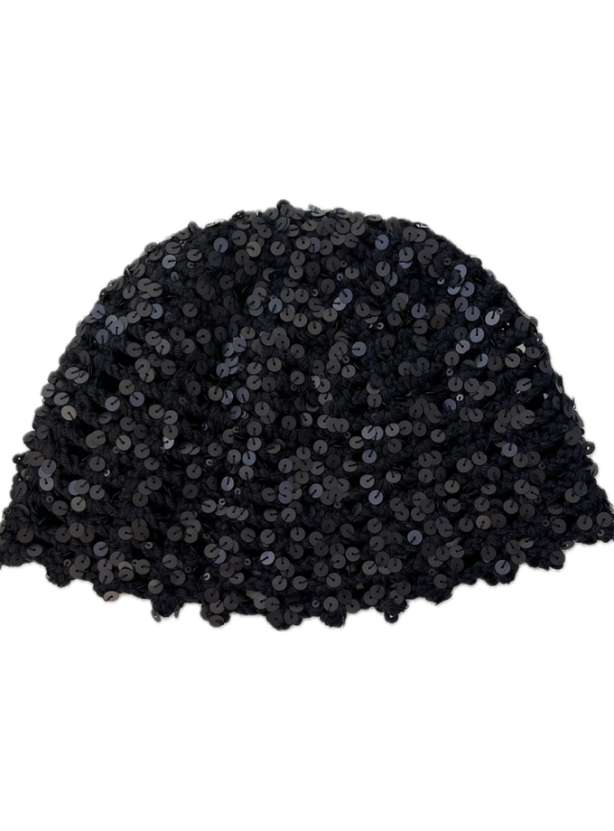 Шапка Disco ball чорна IN.WOVEN (INWVN_SHA_DB_12_bl_w)