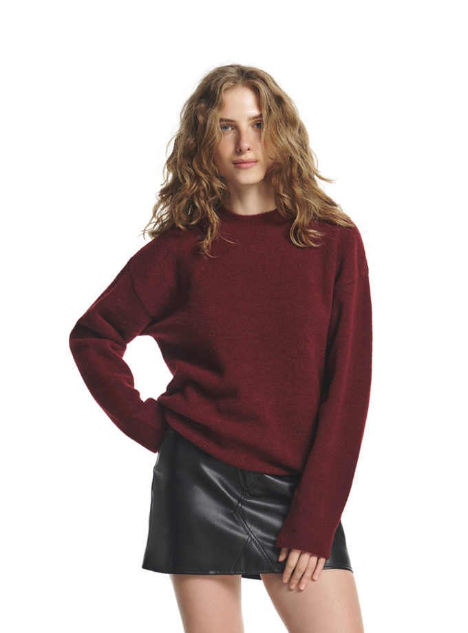 Светр Ease бордовий MOVE (MV_a25-302-001)