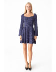 Сукня міні у квітковий принт MAGNETIC (MGN_1745BL) - фото 5