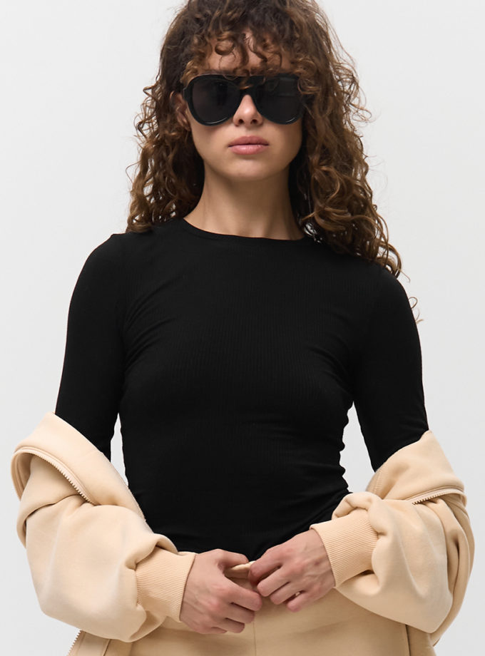 Штани з високою посадкою High-Waist Wide молочні MMSW (MMSW_TR-F25-OF) - фото 7