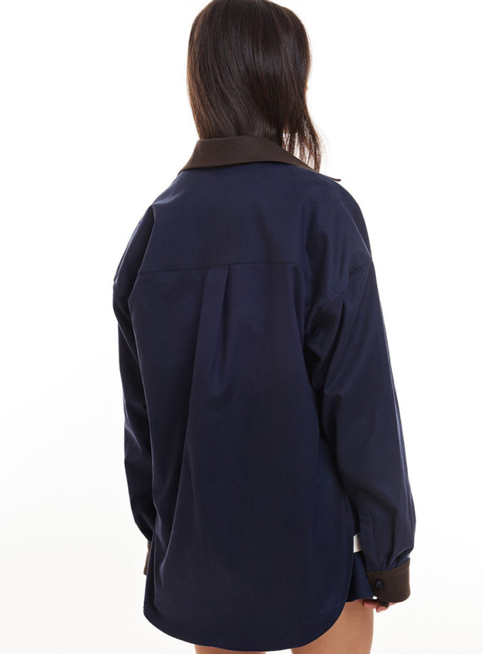 Сорочка зі щільного котону ATTIE (ATT_SHRTCTN07)