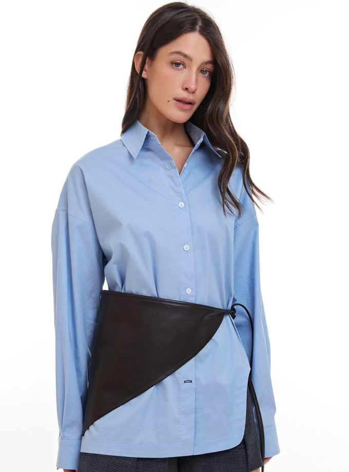 Хустина із еко шкіри ATTIE (ATT_HDSCRFBR07)