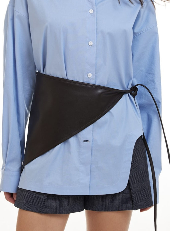 Хустина із еко шкіри ATTIE (ATT_HDSCRFBR07)