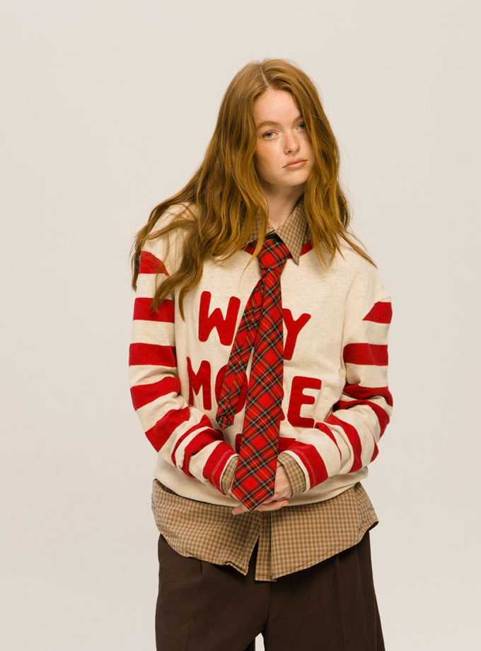 Краватка Unisex Red CRAVATTA (CRV_KS_SS42_36)