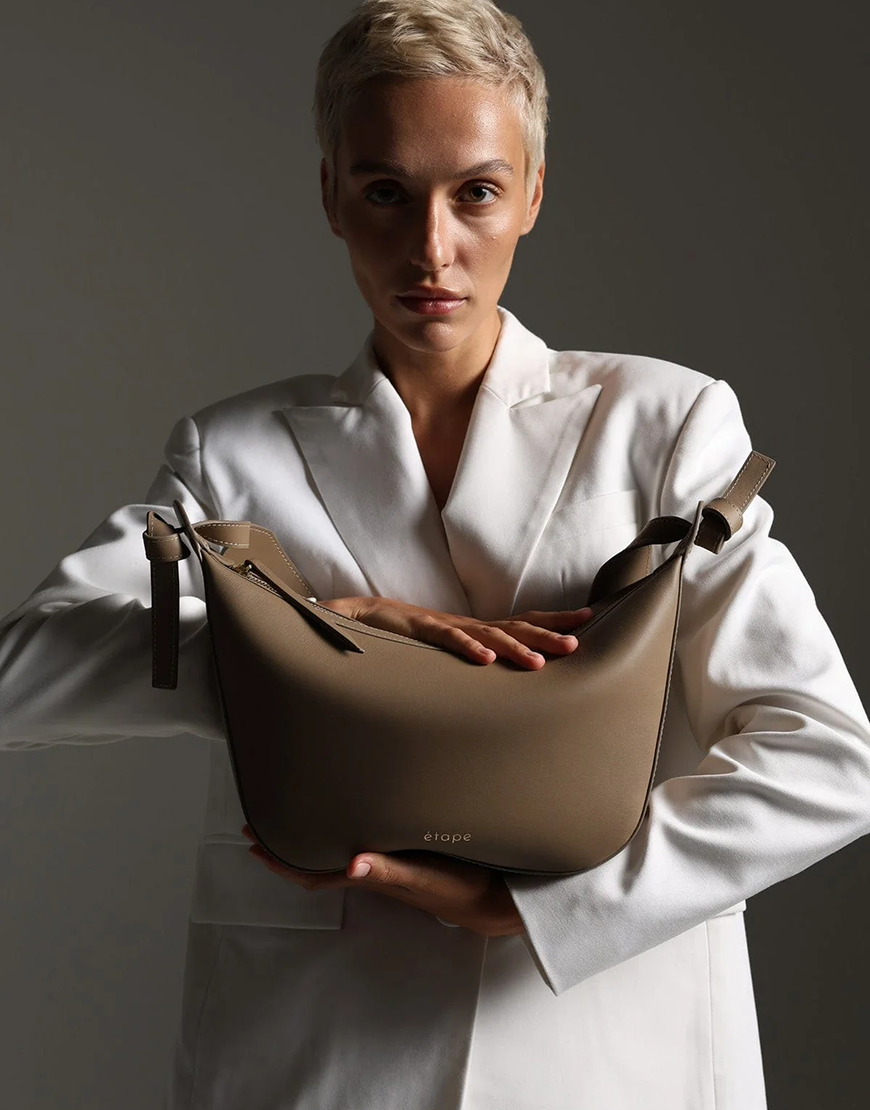 lait7 Сумка Etape Croissant Grande Lait Nappa ETAPE (ETP_Croissant_ Grande_Lait_Nappa) - фото 6