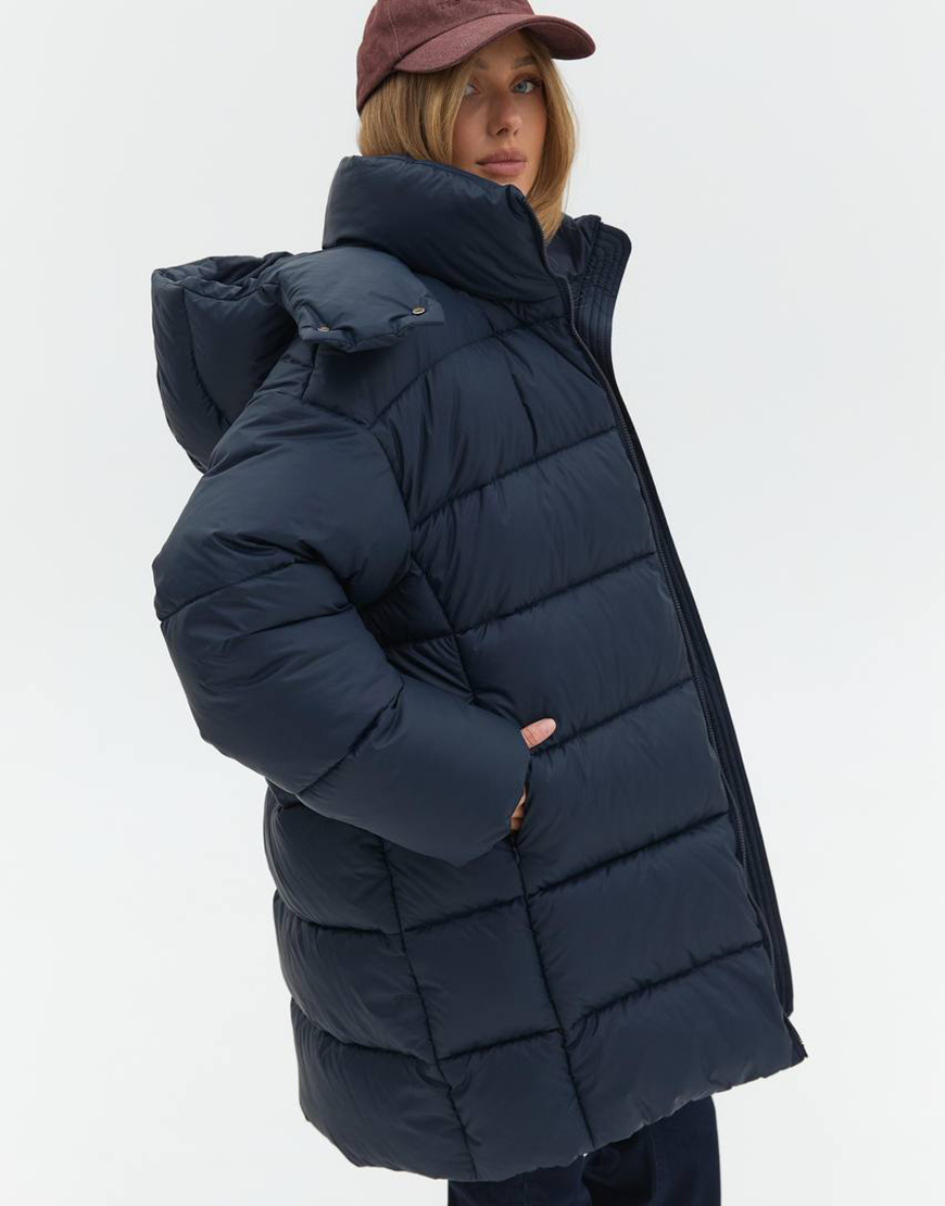 photo_2025-10-09_21-10-55 Пуховик подовжений синій TWICE (TWC_OW250405336) - фото 5