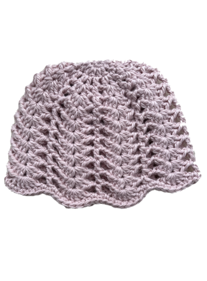 Шапка кроше з альпаки рожева IN.WOVEN (INWVN_SHA_CRS_32_pn_w)