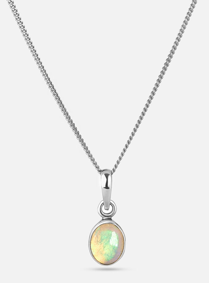 Кольє Fire Opal SILVER STORIES (SS_SSN051)