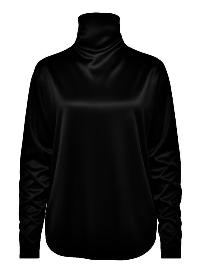 Блуза з відкритою спиною ALEXANDER VANAVI (AV_ATHENA_03)