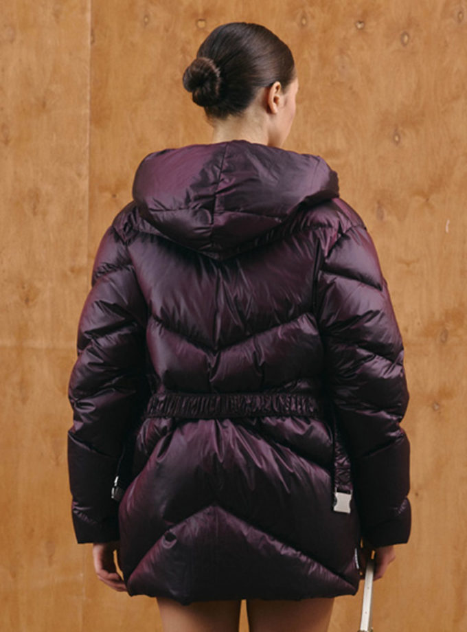 Пуховик Leia бургунді MARCHI (MRCH_A2025-5burg)