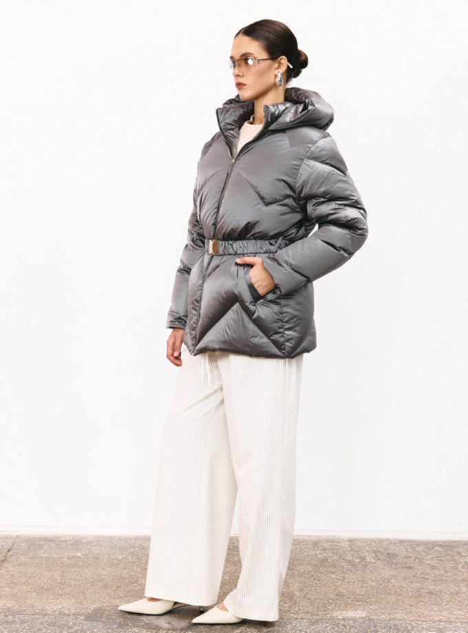 Пуховик Leia сірий MARCHI (MRCH_A2025-5gr)