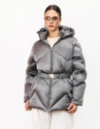 Пуховик Leia сірий MARCHI (MRCH_A2025-5gr) - фото 4
