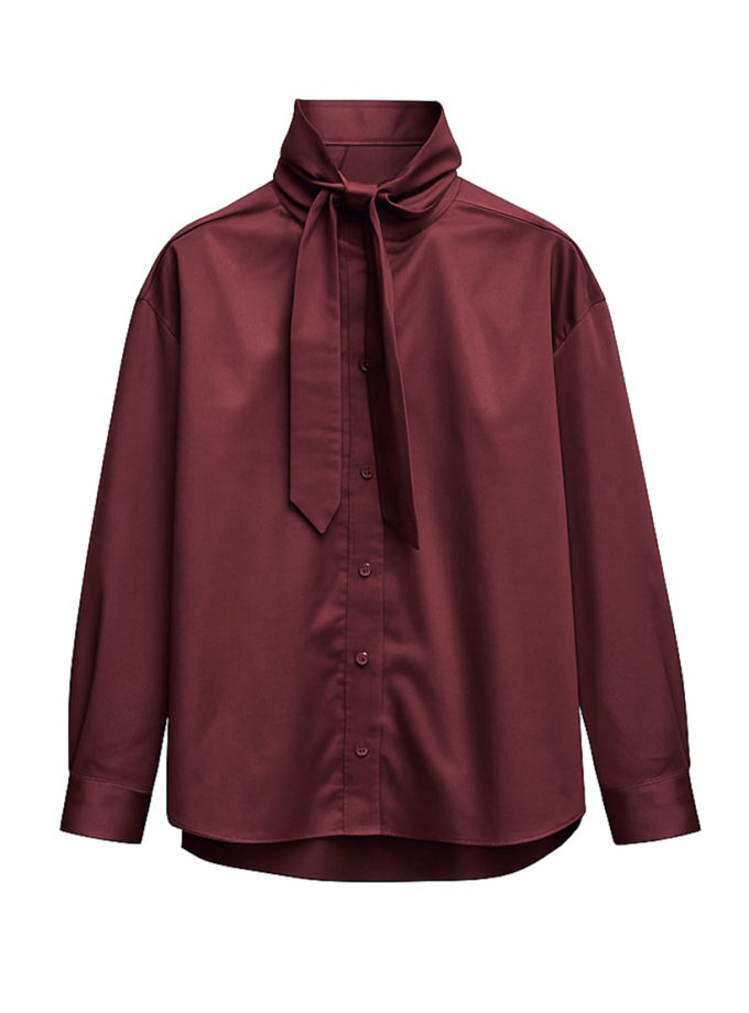 Сорочка бордова ALEXANDER VANAVI (AV_FRIDA_00)