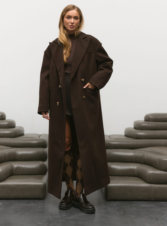 Пальто двобортне TWICE (TWC_TW250710091)